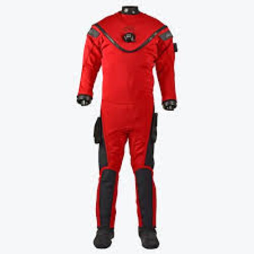 Whites FUSION Crimson Drysuit - Red/Black - 2 MOLLE Plates
