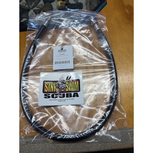 Interspiro Dry Suit Inflation Hose 97474-62 - 0.75 m / 30 Inch