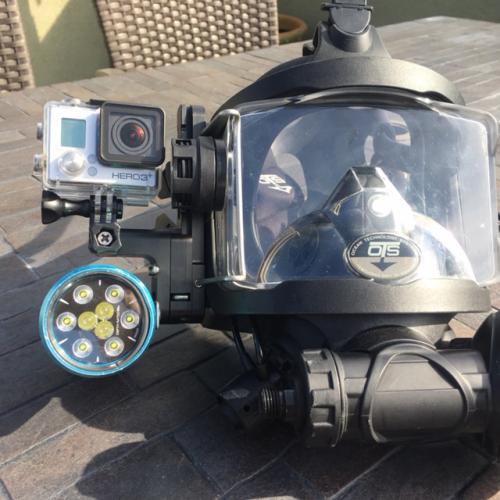 OTS GoPro and Light Combination Mount - 920038-000