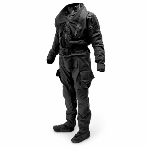 Whites STORM Tactical Breathable Drysuit – Black – Large
