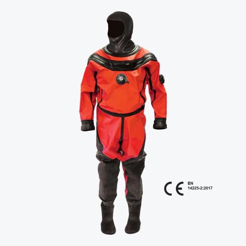 Whites HYBRID Front Entry Drysuit – Red/Black – MTO
