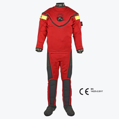 Whites FUSION SAR Dive Drysuit – Red/Black – S/M