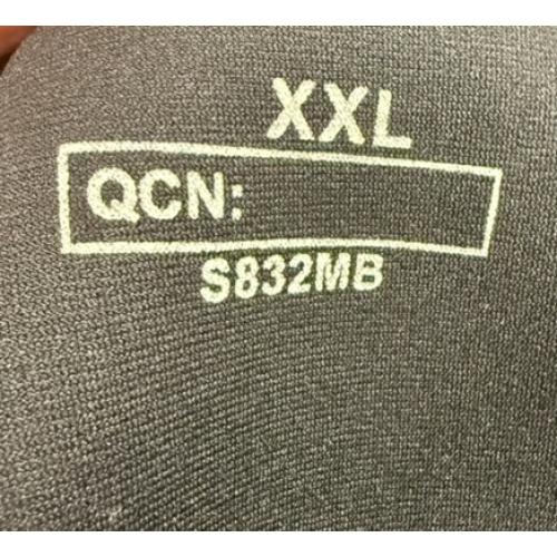 Used NeoSport S832MP 3/2mm Men's Full Wetsuit – XXL – Black/Blue – Like New Condition