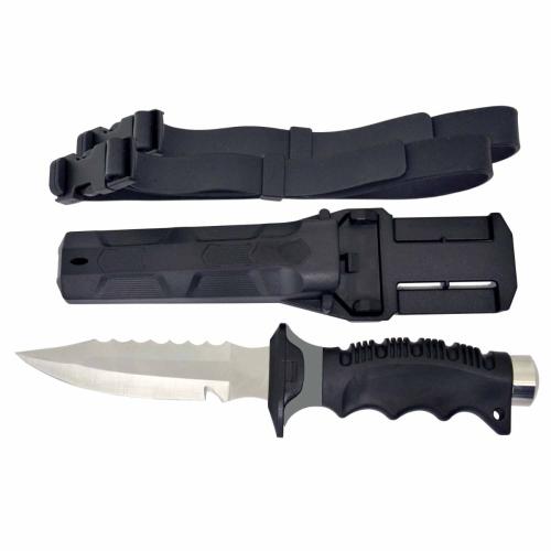 Edge Grey Hunter QR Leg Knife Point Blade