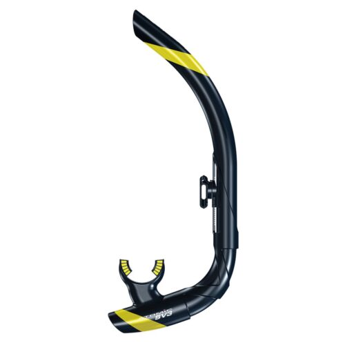 Atomic Aquatics SV1 Contour Snorkel, Black/Yellow