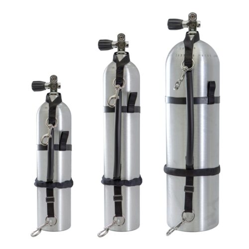 Highland by XS Scuba Stage Bottle Strap Kits 6.5" to 8.0" diameter cylinders SKU: XSSSBSK7 MFR: SS72