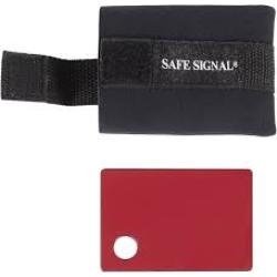 SAFE SIGNAL MIRROR