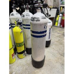 Used HP 120 steel scuba cylinder