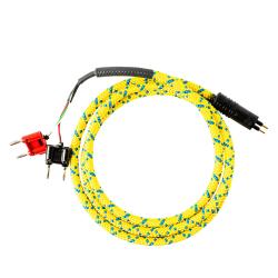 OTS CR-4 ComRope (4-Wire Hardwire Communications Rope) – Banana Plug to Hi-USE® (Preferred Setup)