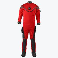 Whites FUSION Crimson Drysuit - Red/Black - 2 MOLLE Plates