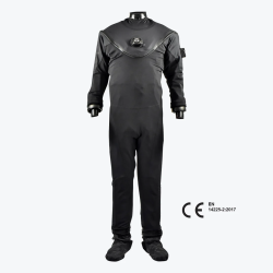 Whites FUSION Kraken Light Black Recreational Drysuit - 2XS/XS
