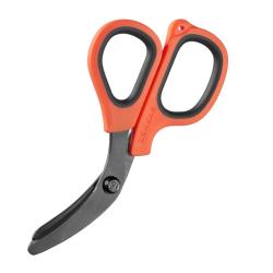 XSHEAR 6 Inch Trauma Shear - Orange Handle with Black Titanium Blade