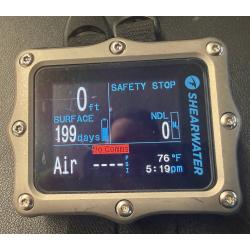 Used Shearwater Perdix 2 Ti Silver Dive Computer – Store Demo – 44 Dives