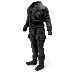 Whites STORM Tactical Breathable Drysuit – Black – Large