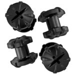 XS Scuba HL515 Highland Plastic Book Screws (4-Pack) – Non-Corrosive BP/W Backplate Hardware