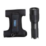 Bigblue AL450NMT-II Black Dive Light – 450 Lumen Narrow Beam LED with Tail Switch