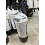 Used LP95 steel scuba cylinder