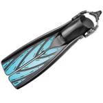 Atomic Open Heel SplitFin - Black/Silver Medium