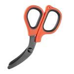 XSHEAR 6 Inch Trauma Shear - Orange Handle with Black Titanium Blade