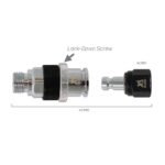 XS Scuba AC990 Second Stage Quick Disconnect Adapter – Regulator Hose Quick Connect Fitting