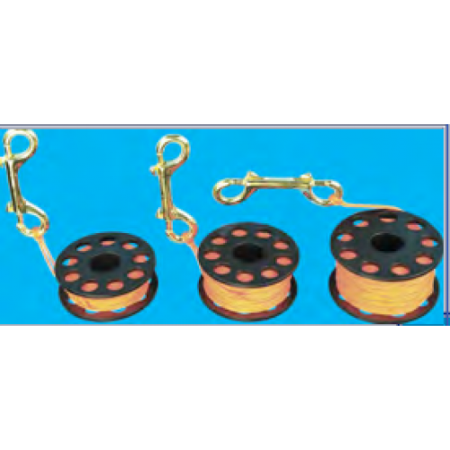 SMALL FINGER REEL W ORG LINE