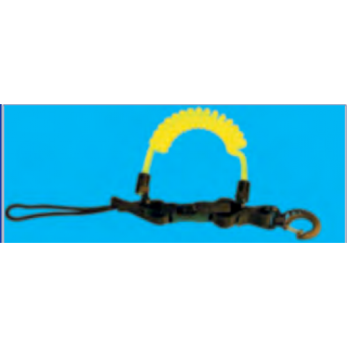 QR COIL W/LANYARD AND CLIP