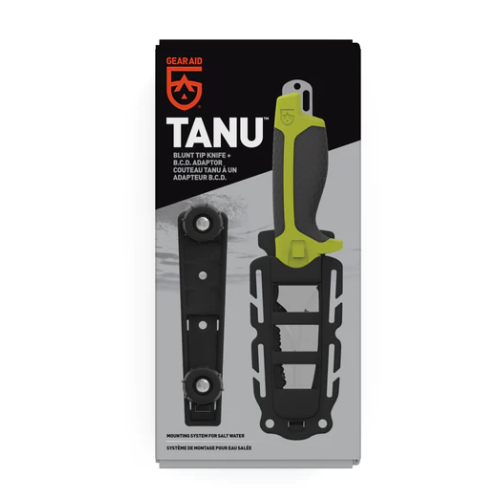 Tanu Blunt Tip Knife BCD Nav Green