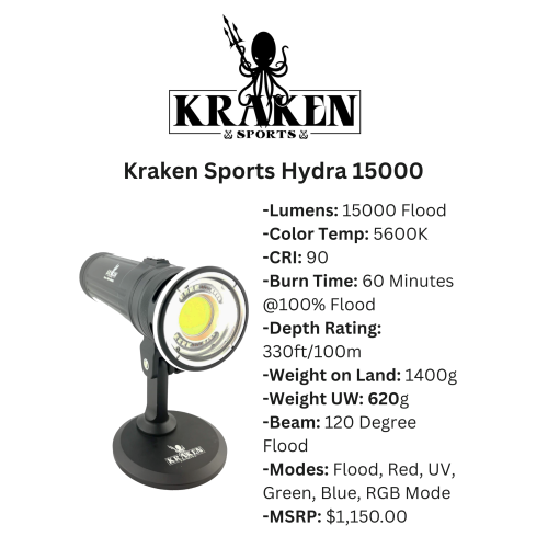 Hydra 4000+ Wide\Spot\Red\UV\Strobe