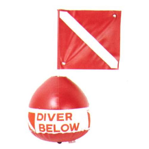 ProBlue Diver Below Inflatable Float and Flag