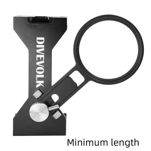 DiveVolk SeaTouch 4 Expansion Clamp with 67 mm Adapter