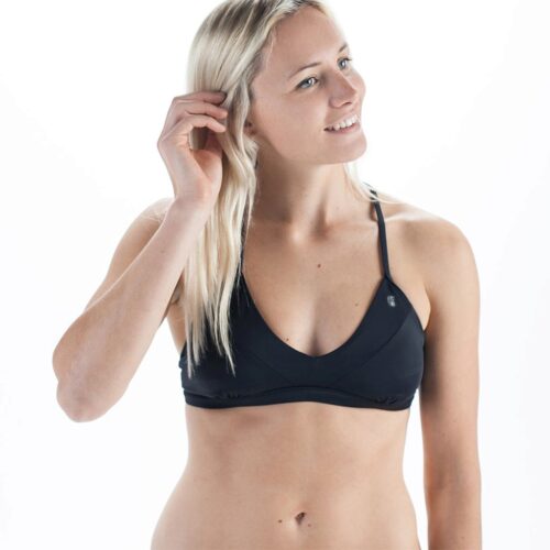 MALUKU BIKINI TOP BLACK SIZE L