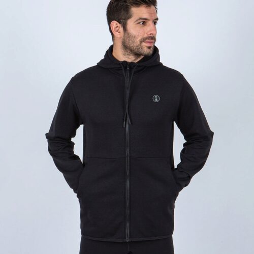 MENS XEROTHERM HOODIE BLACK SMALL