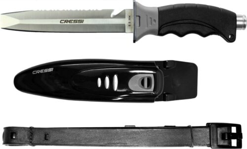 Cressi Borg Knife, Grey