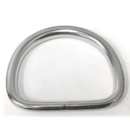 Hollis 2 in D-Ring, Stainless Steel