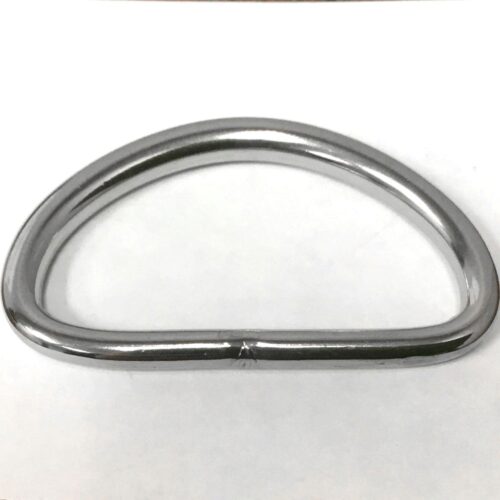 Hollis 2 in D-Ring, Stainless Steel, Low Profile