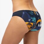 MAKO BIKINI BOTTOM MIDNIGHT PATTERN XXS