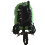 OMS Lizard Green/Black 32Lb-14.5Kg Stainless Steel Comfort Harness III