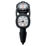 Oceanic Maxview Combo 2 Pressure Gauge and Compass Console, Imperial