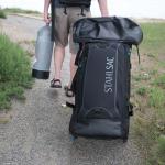 Stahlsac Steel Wheeled Bag, Black
