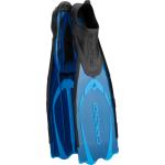 Cressi Pluma Full Foot Fins, Blue, Size EU 35/36