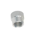 Innovative Scuba Concepts Aluminum Regulator DIN Cap, Silver