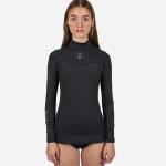 Fourth Element Hydro-T Long Sleeve Rash Guard, Women's, Black, Size M