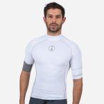 Fourth Element Hydro-T Short Sleeve Rash Guard, Men's, White, Size M
