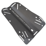 Halcyon Carbon Fiber Backplate with Cinch, Standard, Bare
