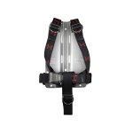 Halcyon Stainless Steel Backplate, Standard, with Harness