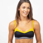 REEF BIKINI TOP YELLOW/MIDNIGHT L