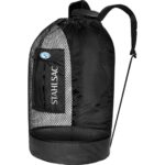 Stahlsac Panama Mesh Backpack, Black
