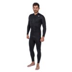 MENS THERMOCLINE LS TOP BLACK/GREY XXL