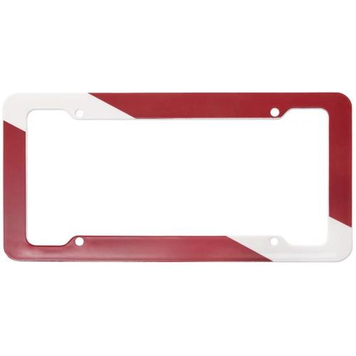 LICENSE PLATE FRAME FLAG