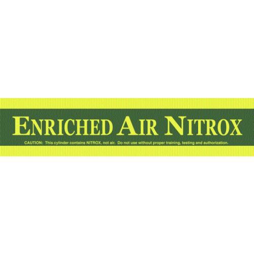 Sticker Nitrox cylinder sticker